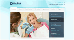 Desktop Screenshot of medica-health.info